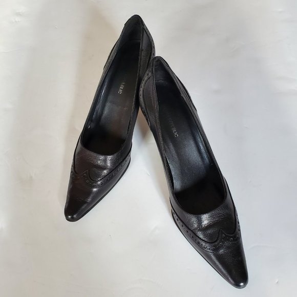 Banana Republic Seville high heel leather 7.5 - Picture 2 of 13